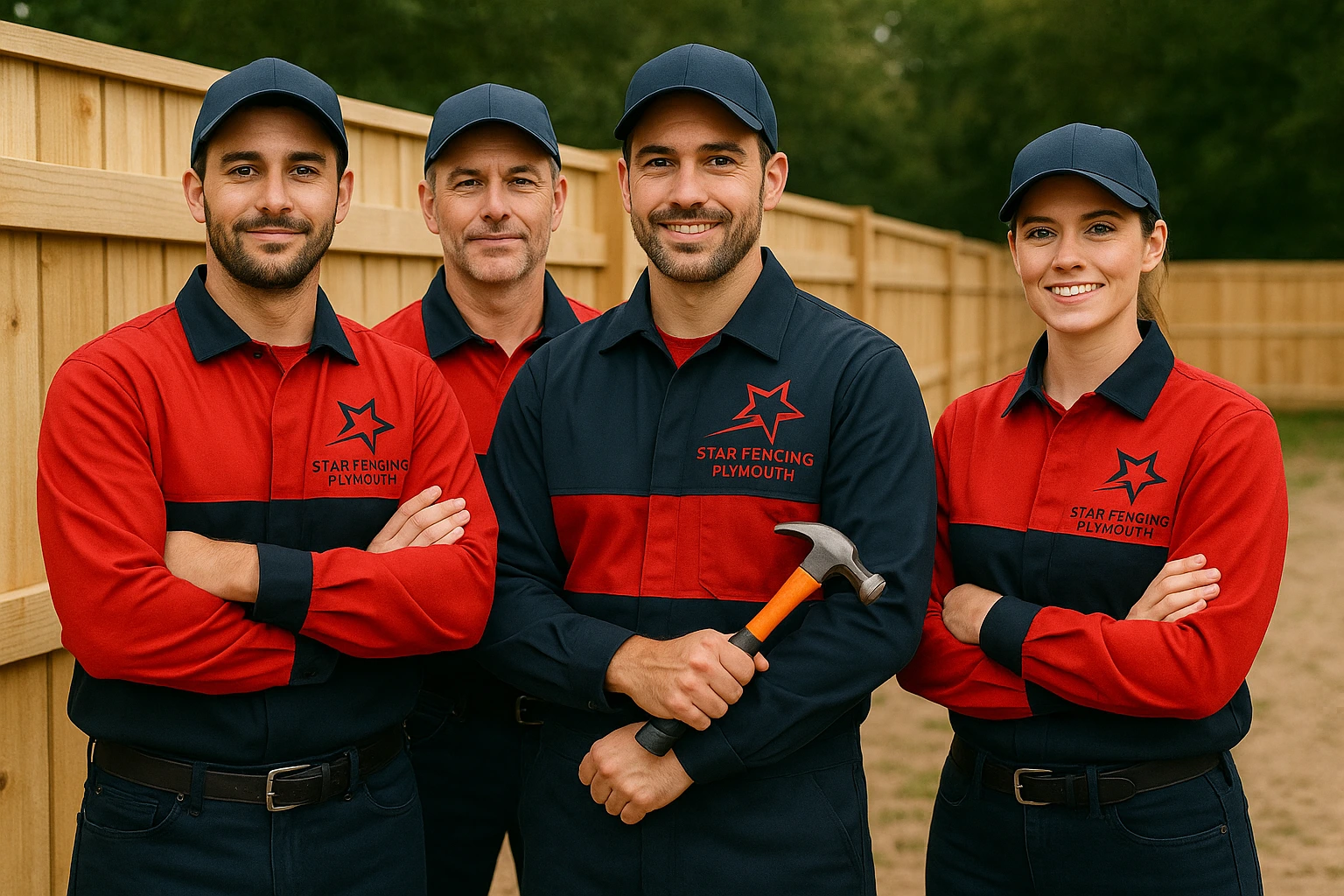 Star Fencing Team waiting for Work